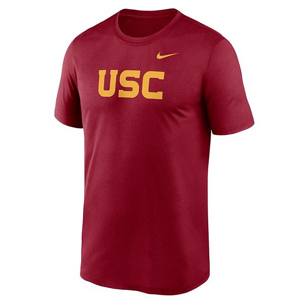 Мужская футболка usc trojans primetime legend wordmark Nike — фото 3