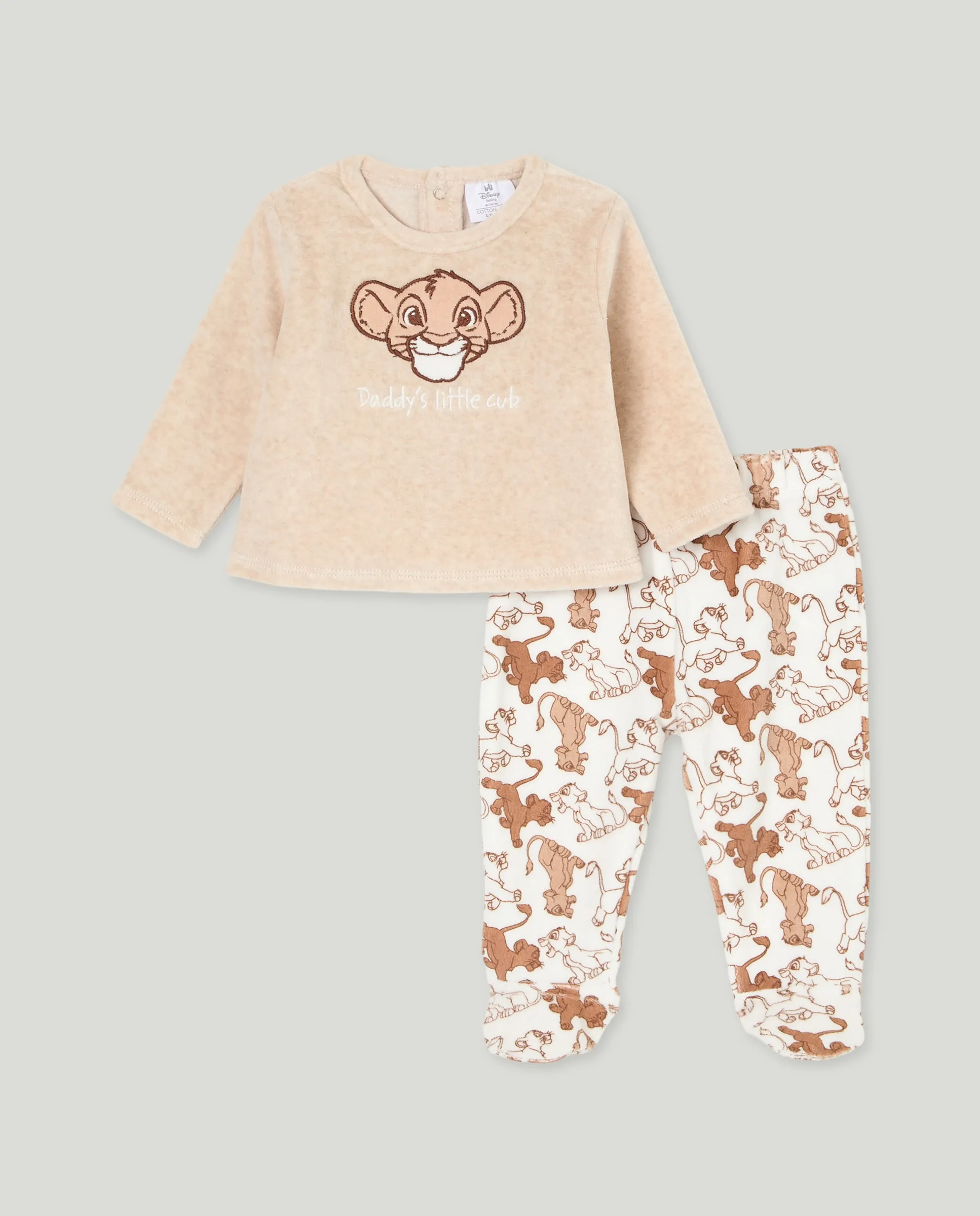 

Пижама фантазия и однотонные штаны для мальчика Cotton Juice, синий