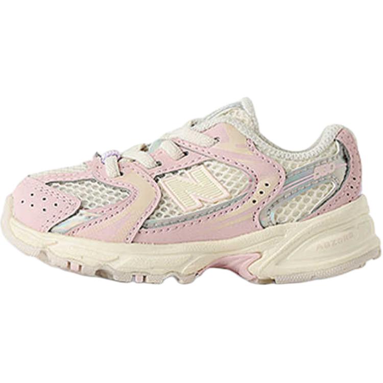 

New Balance NB 530 устойчивые к истиранию низкие детские ботинки Pink White для малышей
