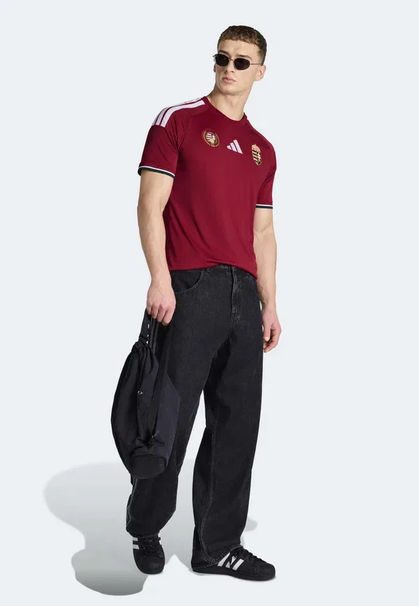 Футболка сборной Венгрии 26 домашняя Adidas Performance, цвет Team Victory Red — фото 2