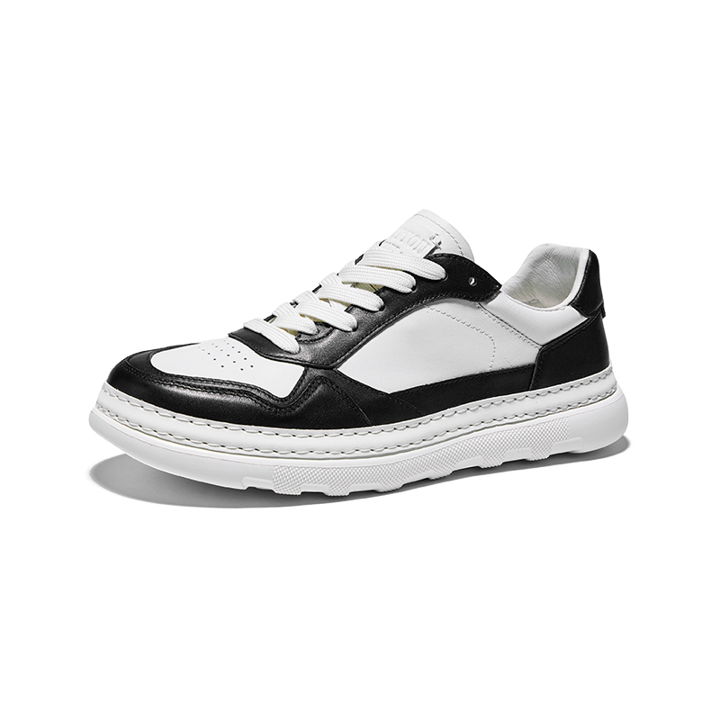 

Износостойкие низкие мужские кроссовки Hautton, White Black
