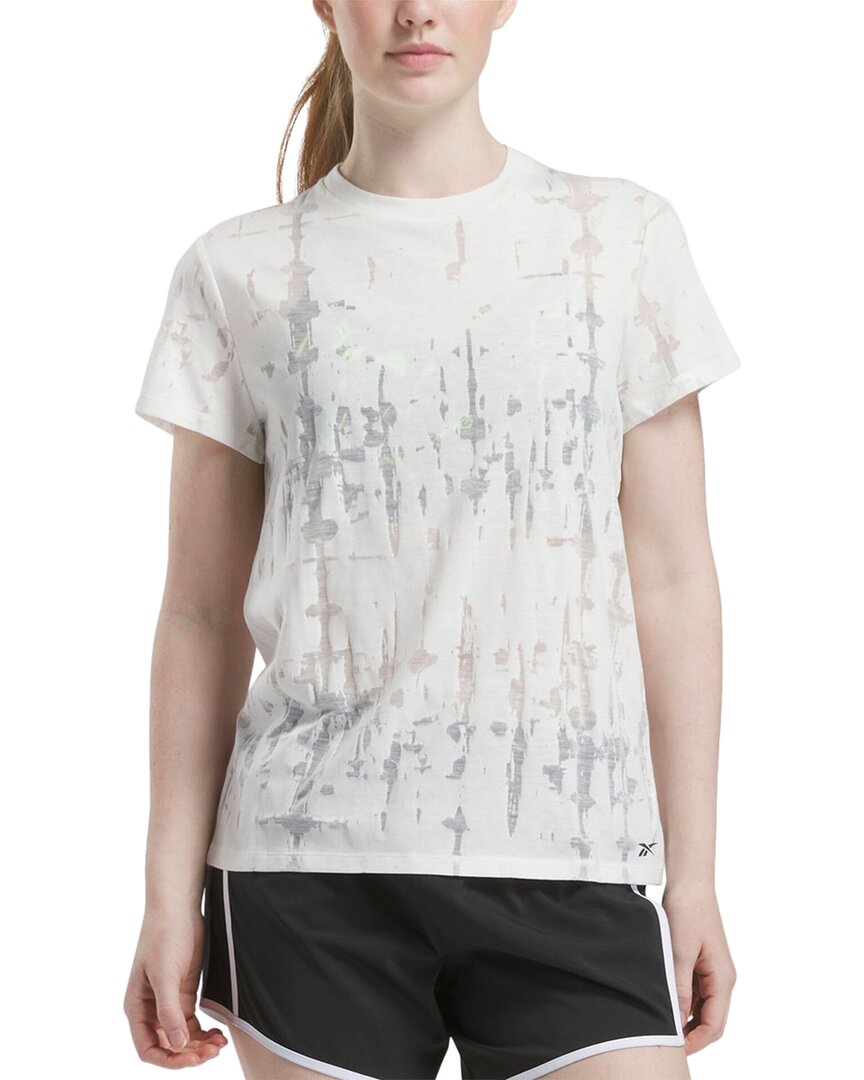

Футболка Reebok Burnout, цвет chalk