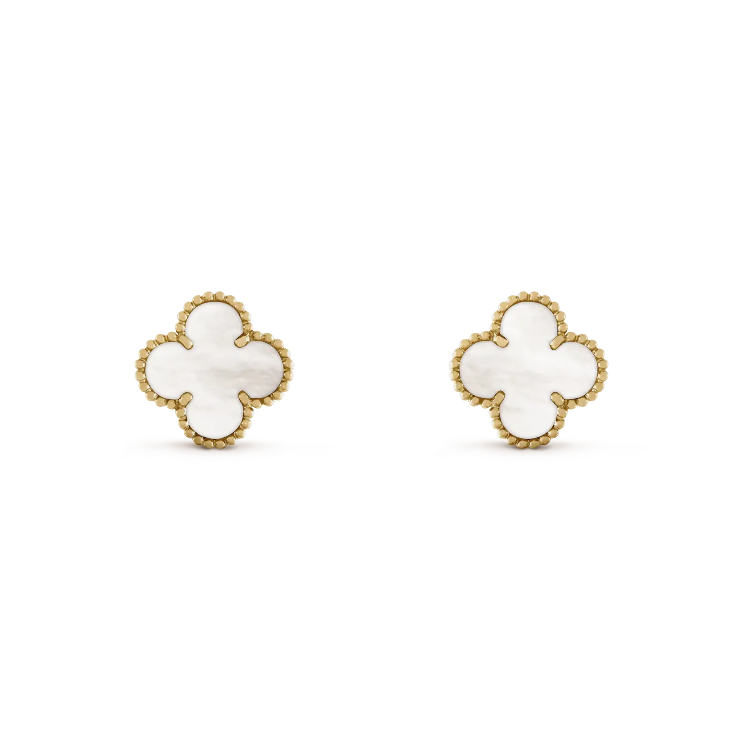 

Серьги Van Cleef & Arpels Vintage Alhambra , 18-ct желтое золото, перламутр