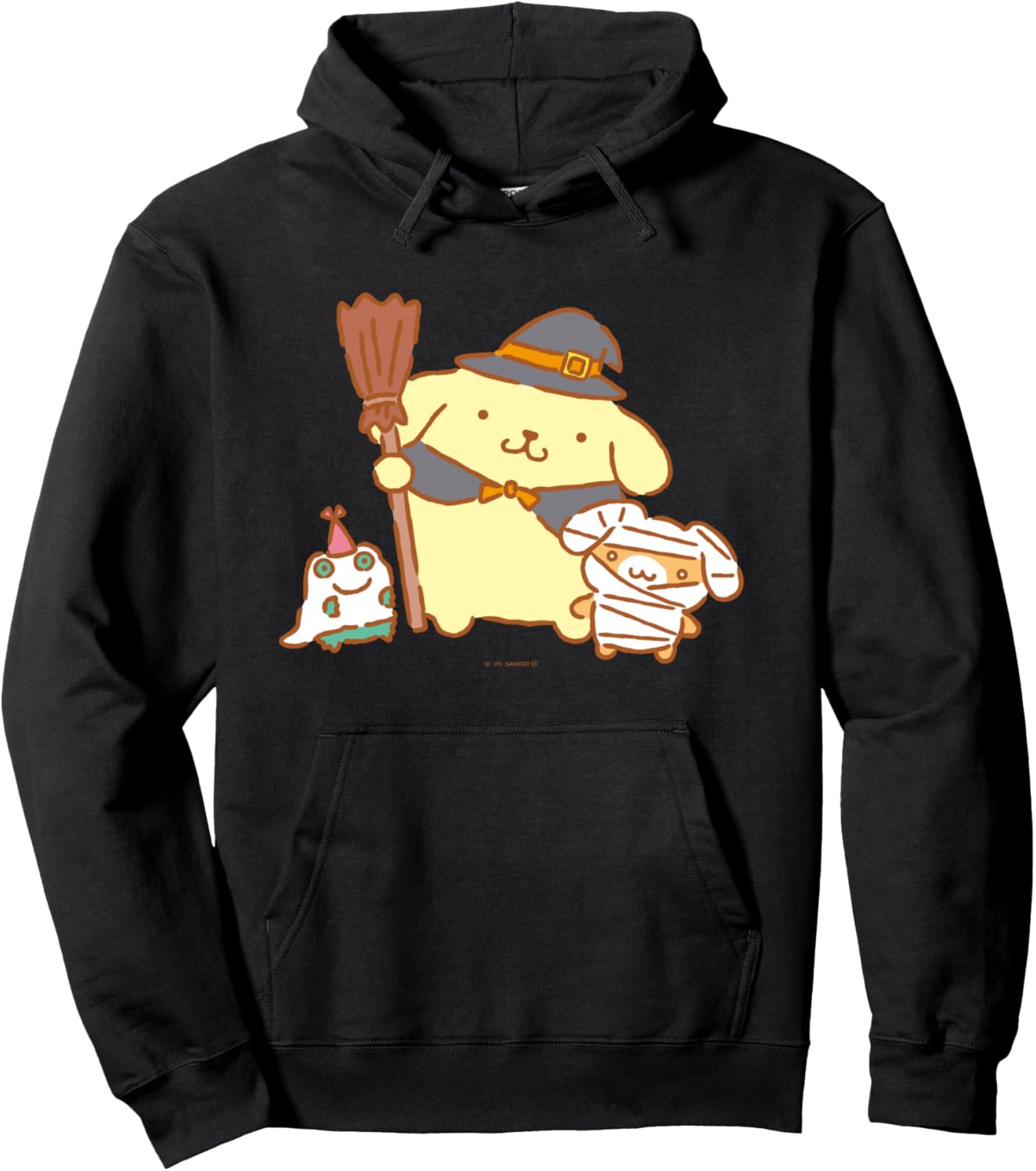 

Худи с помпонами на Хэллоуин Sanrio (Watanabe), черный