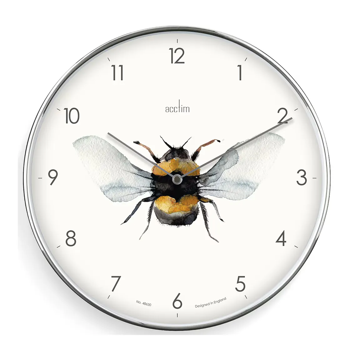 

Настенные часы Society Bee Acctim, хром