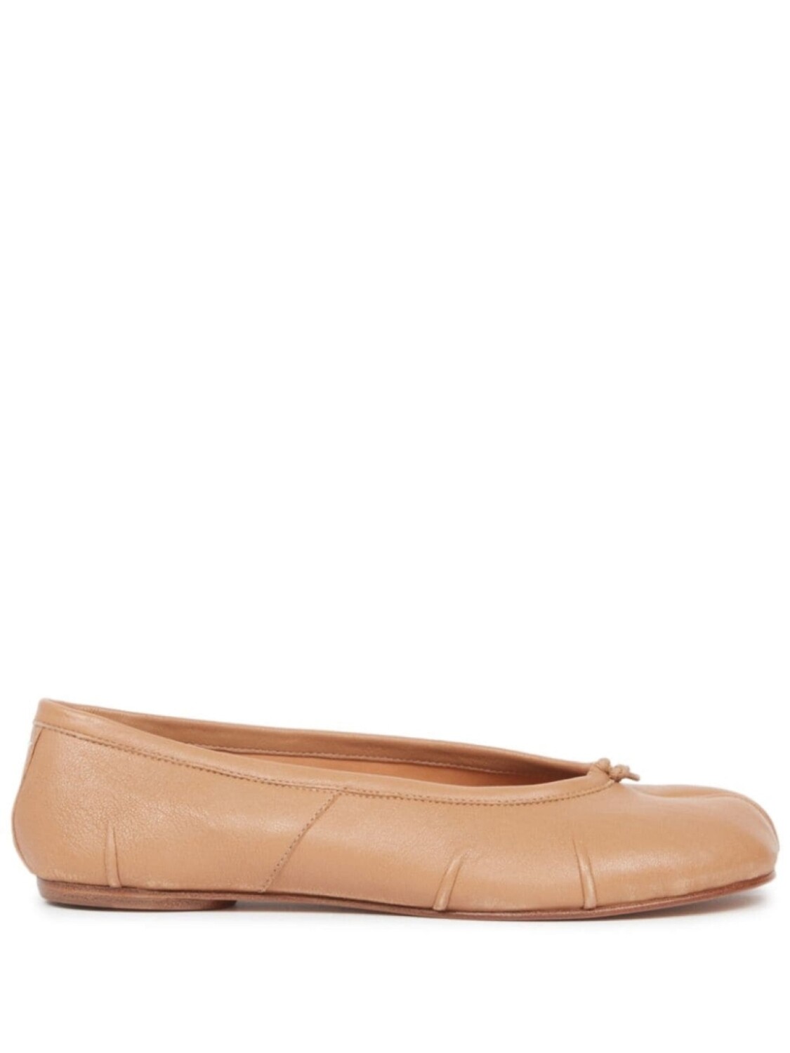 

Туфли-балетки Tabi из кожи Maison Margiela, нейтральный цвет