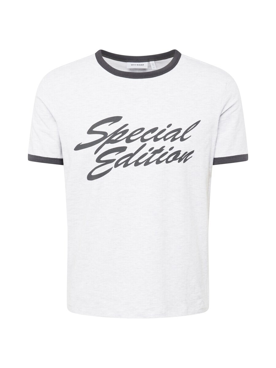 

Классическая футболка WEEKDAY Shirt, цвет dark grey/mottled grey
