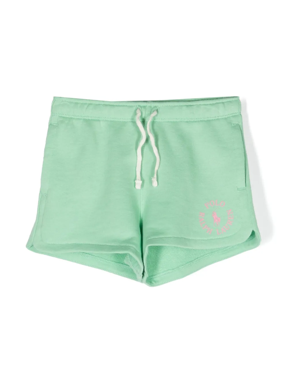 

Шорты с кулиской и логотипом POLO RALPH LAUREN KIDS, зеленый