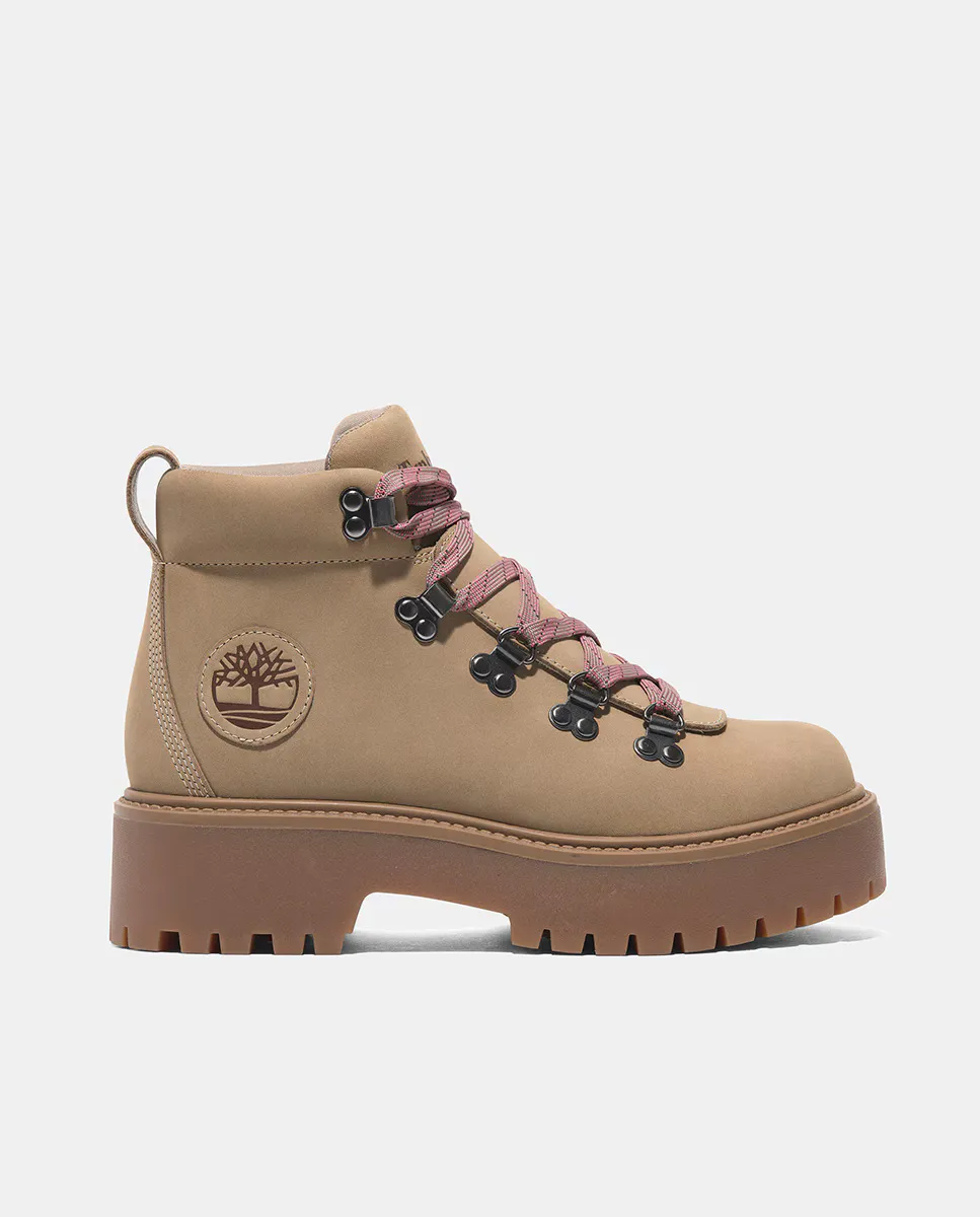 

Женские горные ботинки Stone Street на платформе и шнурках Timberland, бежевый