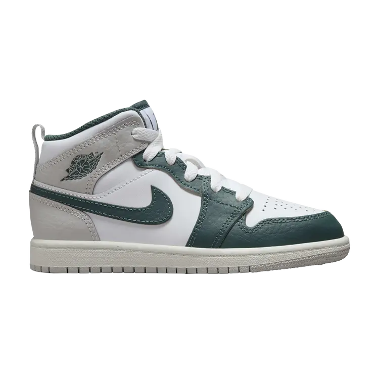 

Кроссовки Air Jordan 1 Mid SE PS, цвет Oxidized Green