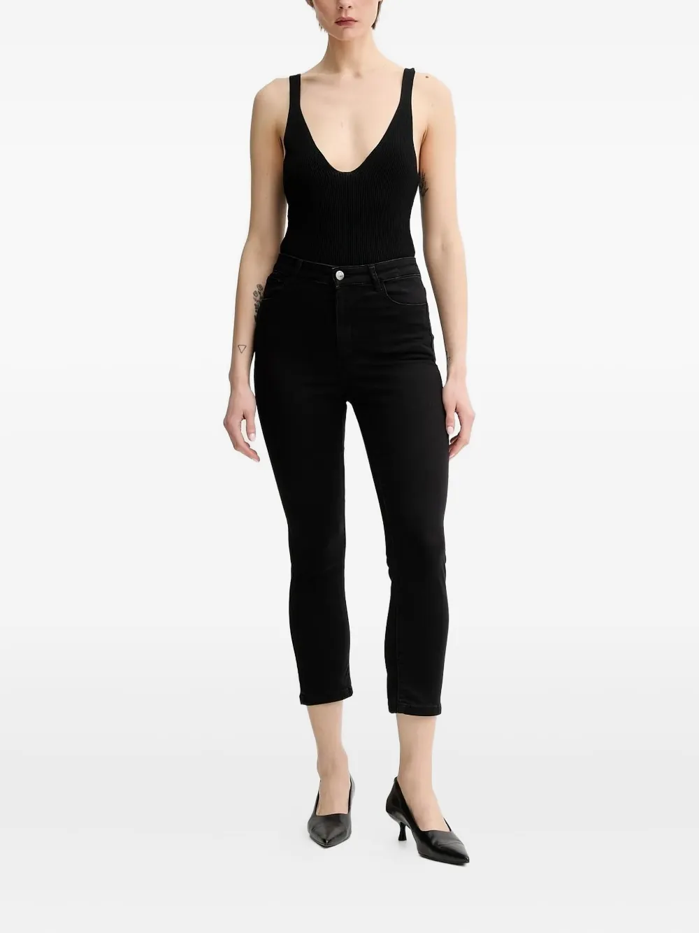 

Укороченные джинсы GZemily Gestuz, черный