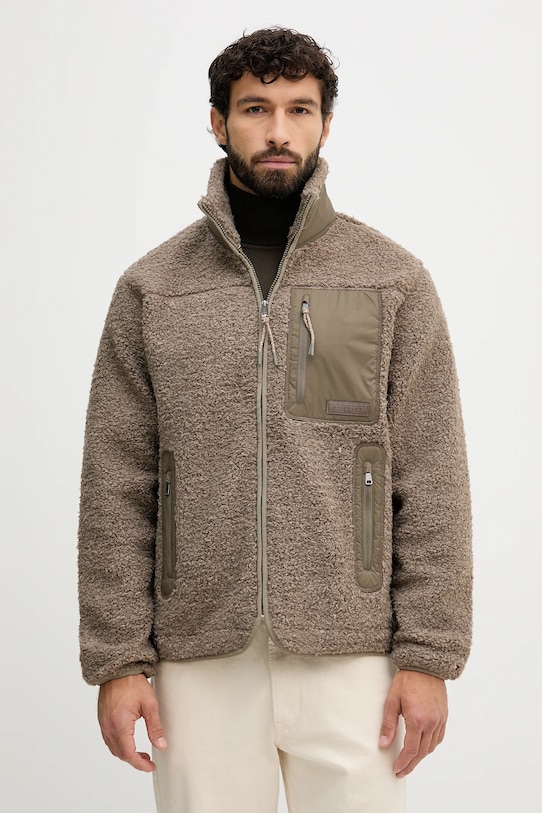 

Флисовая толстовка Tommy Hilfiger, коричневый