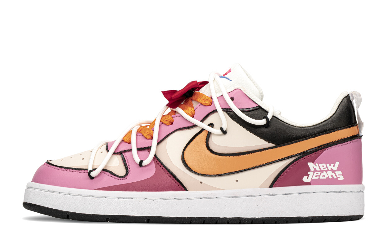 

Женские кроссовки для скейтбординга Nike Court Borough, Pink/Orange