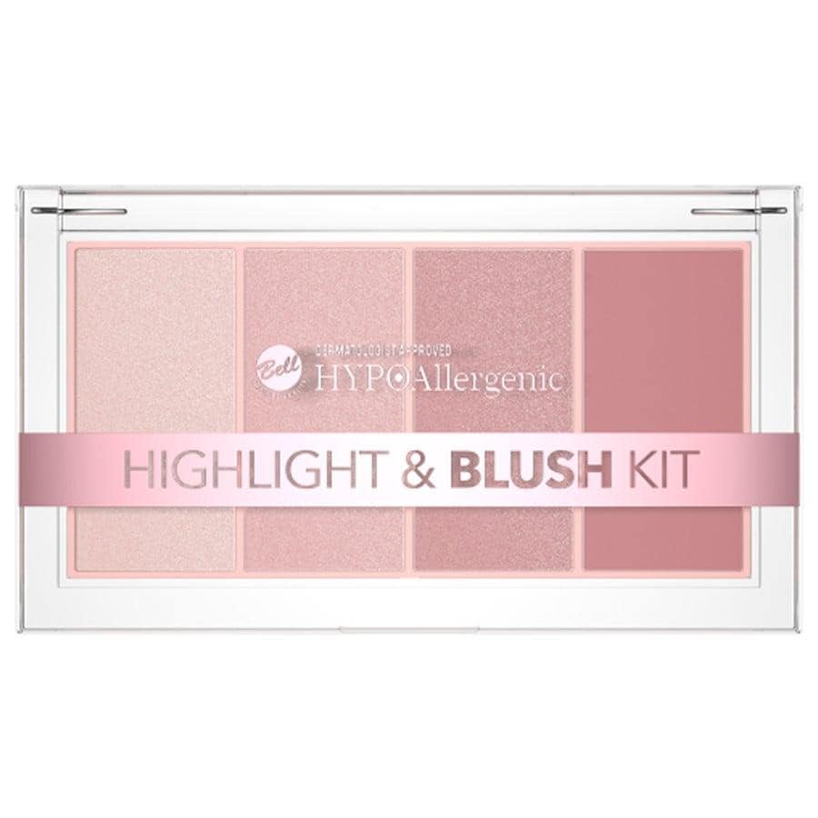 

Хайлайтер highlight & blush kit Bell Hypo Allergenic, вес 20 гр.