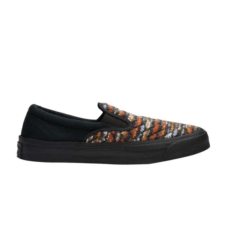 

Тапочки Missoni x Chuck Taylor Deck Star Slip-On 'Black Rust', черный