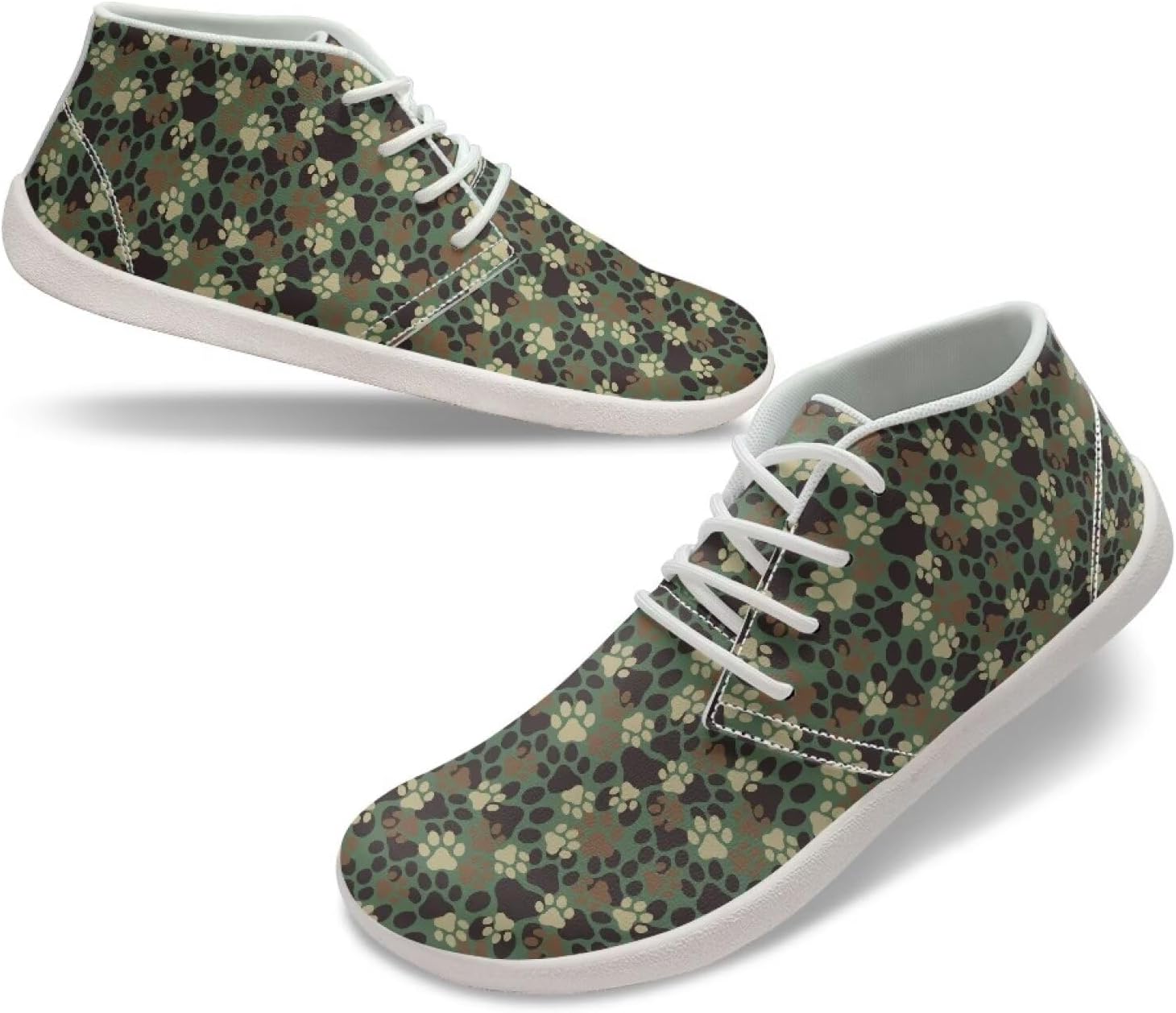 

Мужские босоножки с широкой носочной частью, легкие нескользящие прогулочные кроссовки, минималистичные кросс-тренеры с нулевым перепадом, белая подошва, размер 5-14 Qoiuvncy