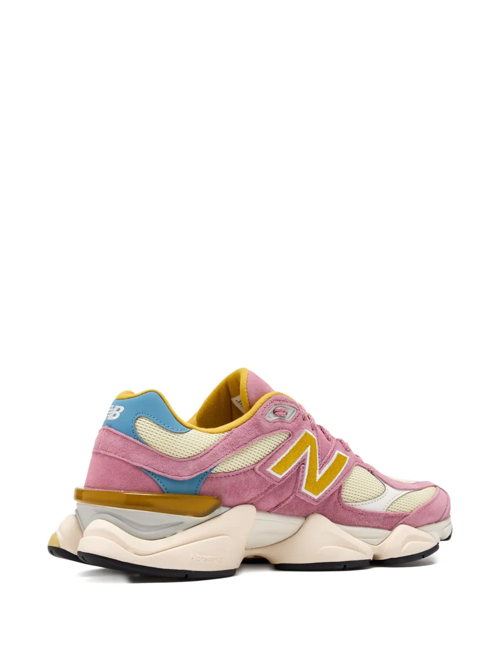 Кроссовки 9060 pink Taffy/Calcium NEW BALANCE, розовый — фото 4