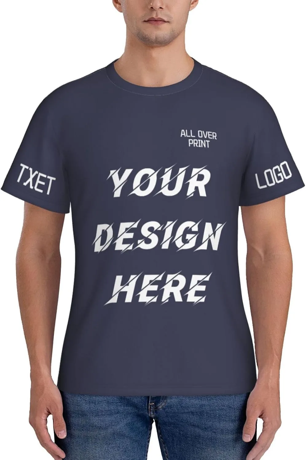 

Футболка All Over Print с индивидуальным дизайном