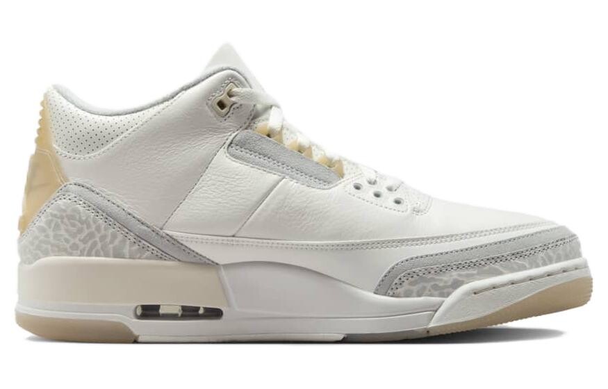 Кроссовки Jordan Air Jordan 3 Vintage Basketball, светло-серый — фото 2