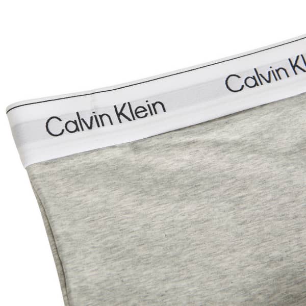 Трусы-шорты для мальчика Calvin Klein Icon, серый меланж — фото 2