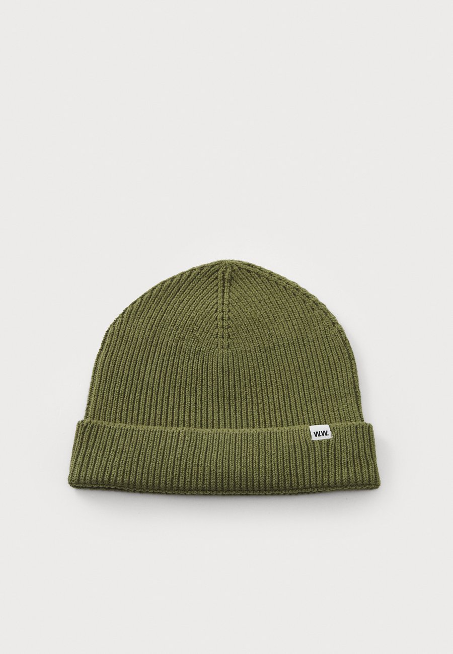 

Шапка WOOD WOOD EDDIE BEANIE UNISEX, Deep Lichen Green/Khaki