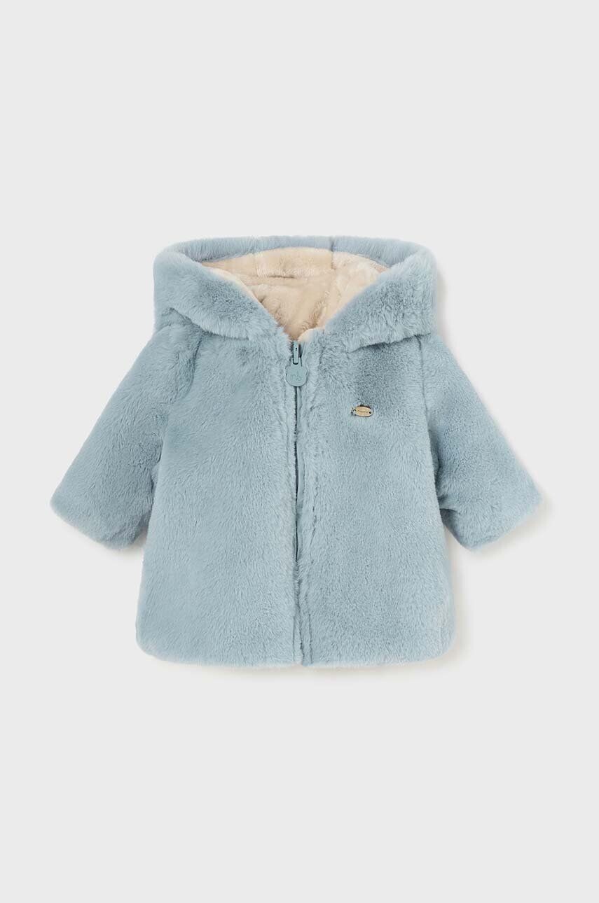 

Куртка двусторонняя для новорожденных Mayoral Newborn, синий