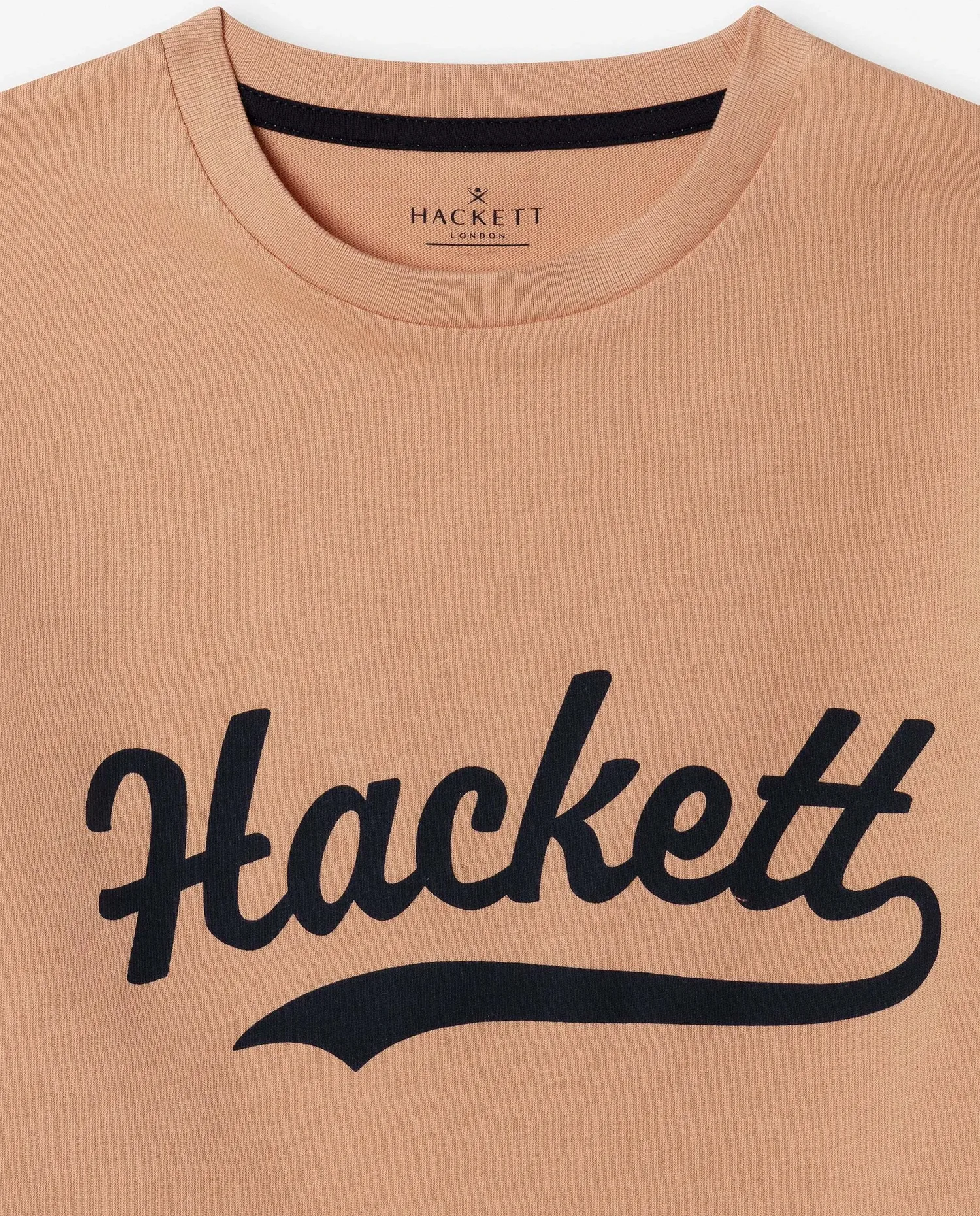 Детская футболка с логотипом Hackett, оранжевый — фото 2