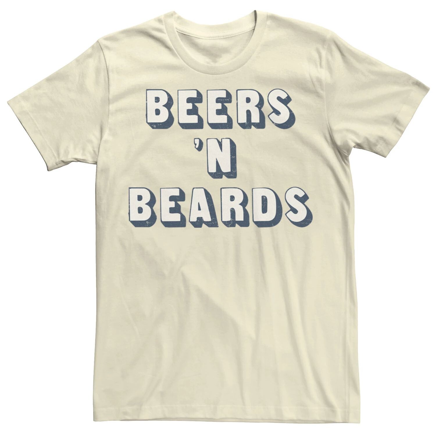 

Мужская футболка с надписью Beers 'N Beards Licensed Character