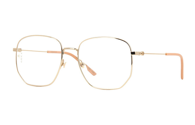 

Очки мужские Gucci Round Optical, золотой