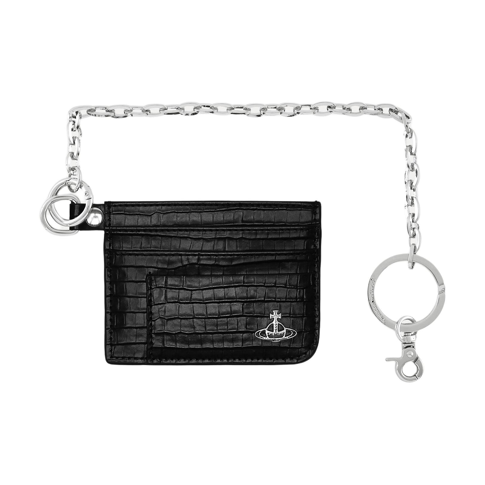 

Vivienne Westwood Кожаный картхолдер мужской черный