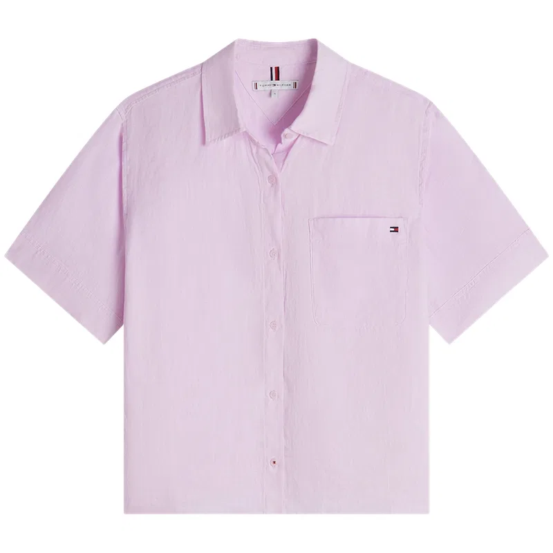 Рубашка женская с отложным воротником Moderate Tommy Hilfiger, Light Purple VQU