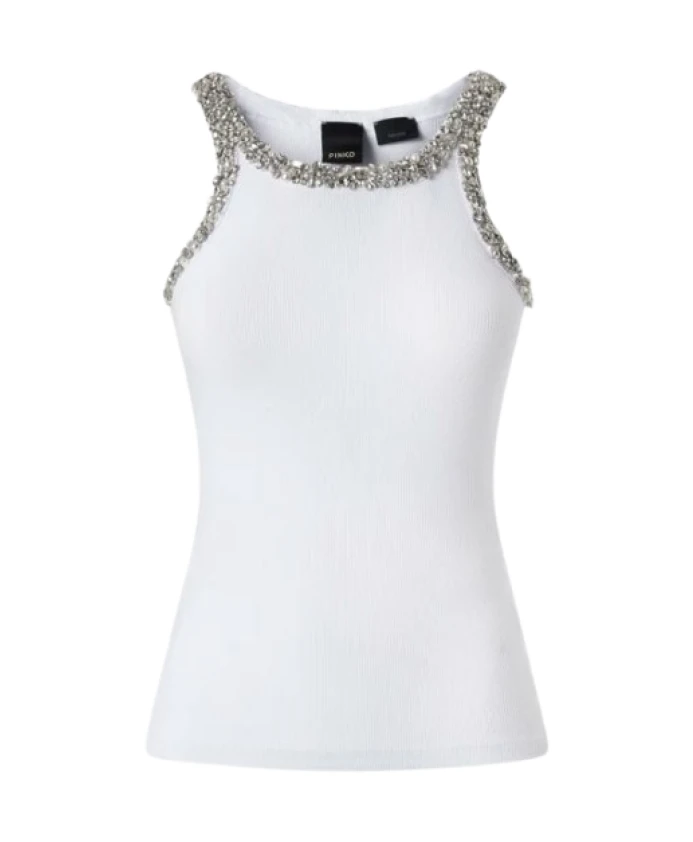 

Белые футболки и поло Pinko Pinko, белый