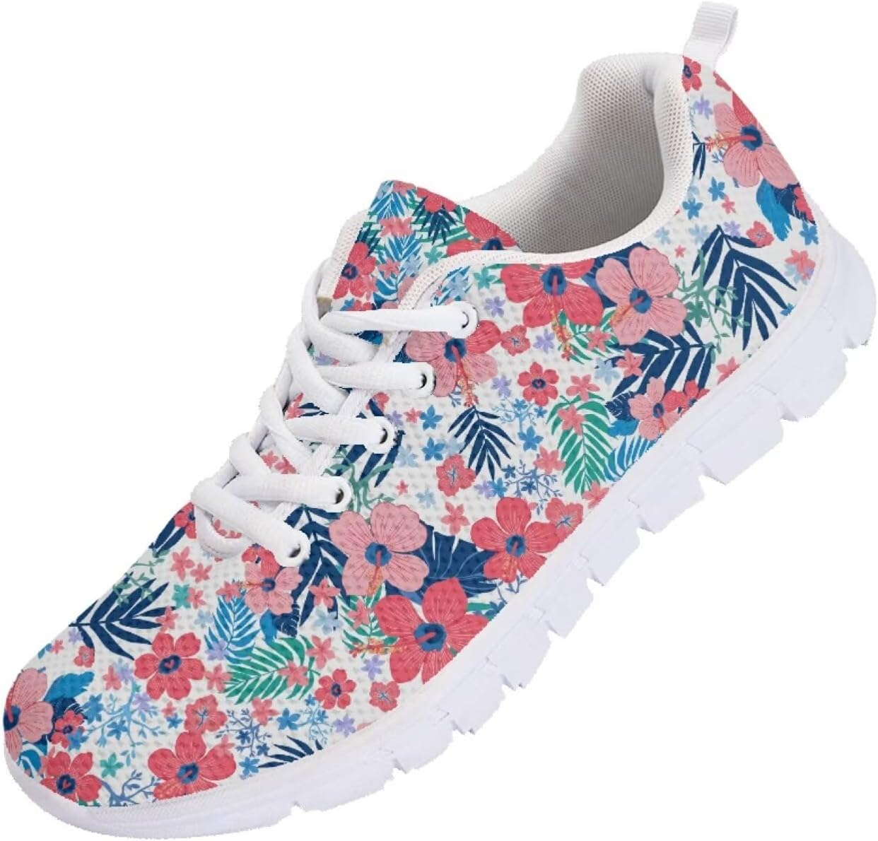 

Кроссовки с американским флагом и рисунком розы, легкие кеды для мужчин и женщин, для бега, прогулок и тенниса на 4 июля, День независимости Getelinseng, Hawaii Hibiscus