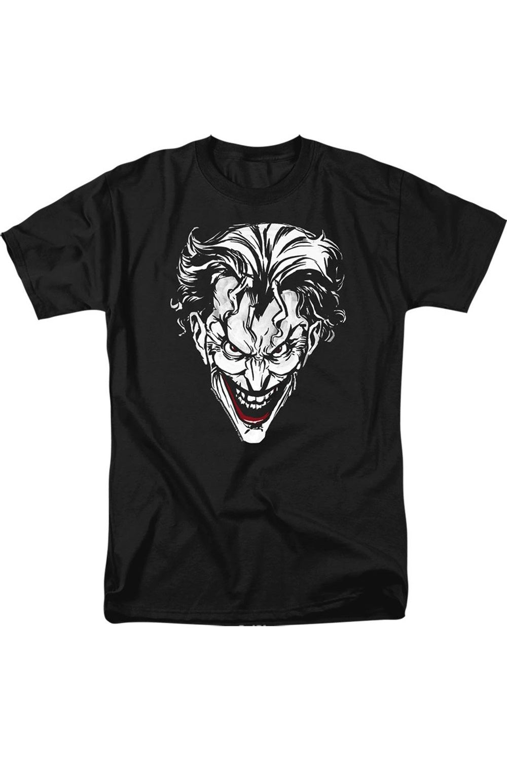 

Футболка Batman Joker Red On Black с коротким рукавом для взрослых Gildan