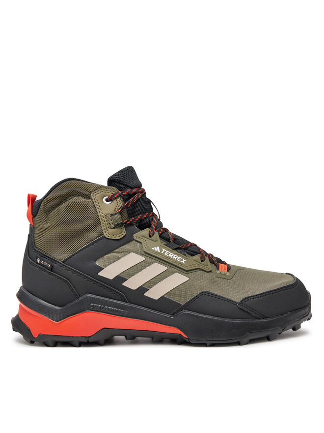 

Треккинговые ботинки adidas Terrex AX4 Mid GORE-TEX IG8853, зеленый