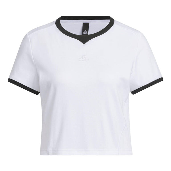 

Футболка (WMNS) adidas Rco Graphic Short Sleeve Tee 'White', белый