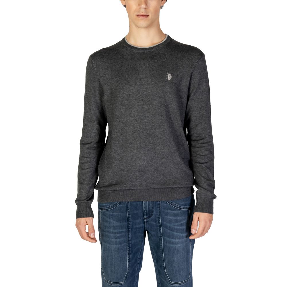 

Серый вискозный свитер U.S. Polo Assn.