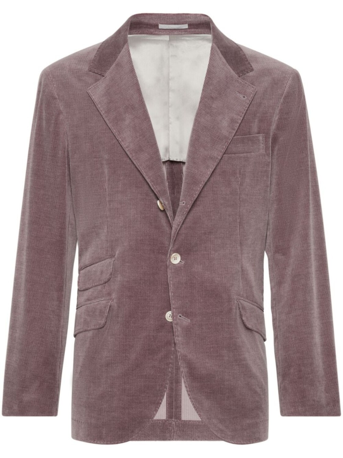 

Brunello Cucinelli однобортный пиджак, фиолетовый