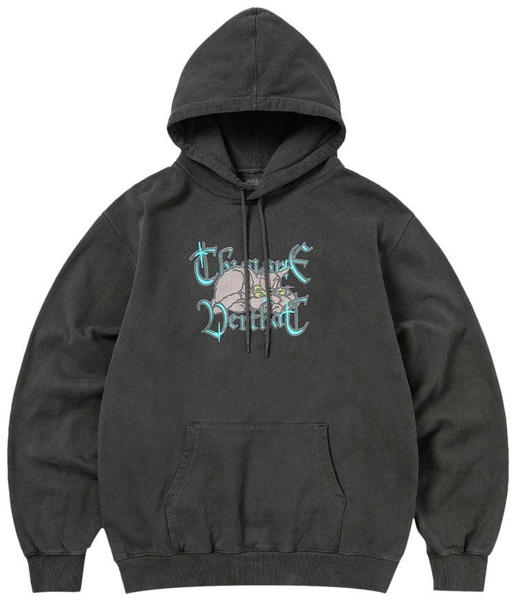 

Худи thisisneverthat Sleepy Cat Hoodie 'Charcoal', серый