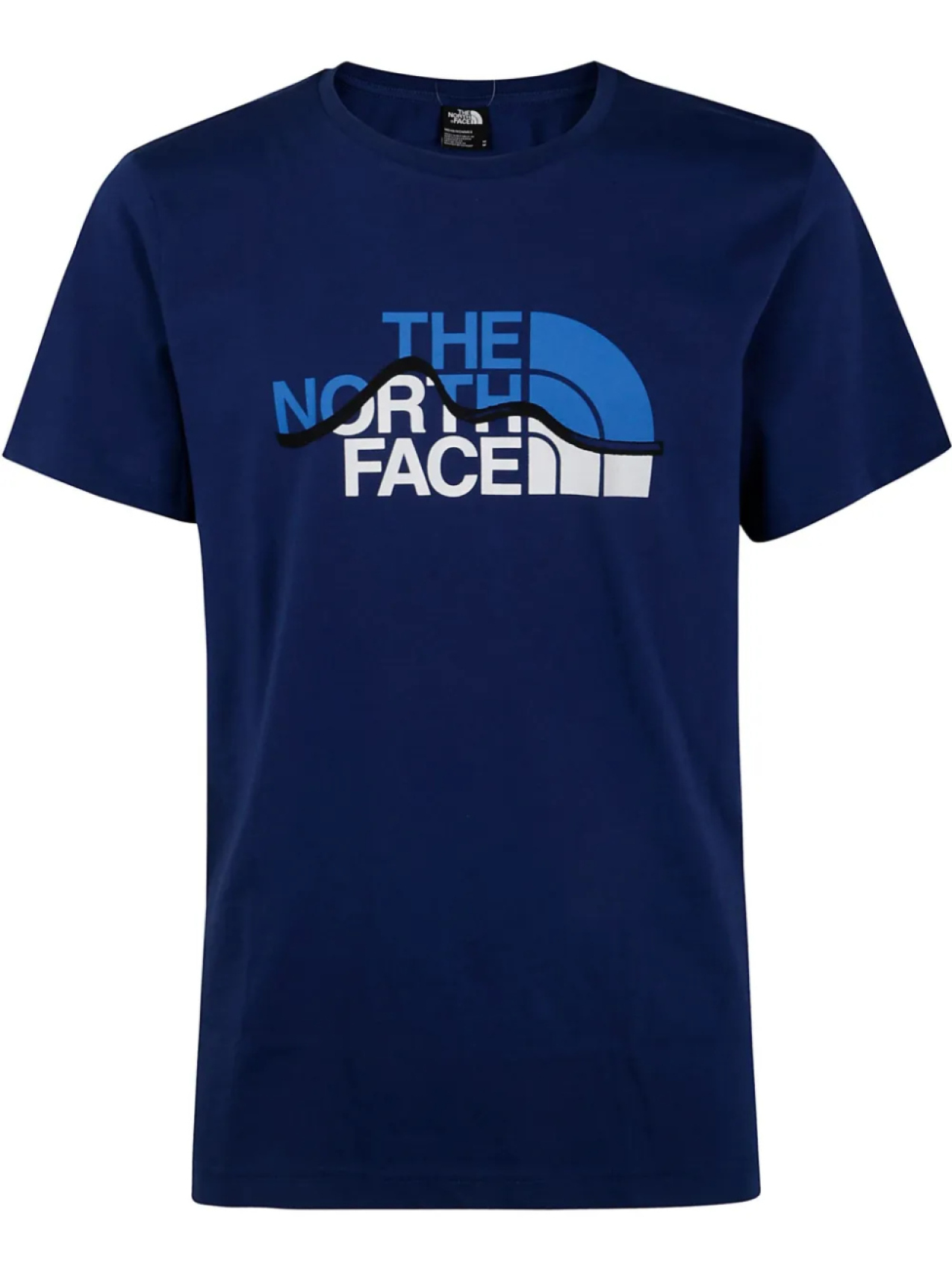 

Футболка The North Face Mountain Line, синий