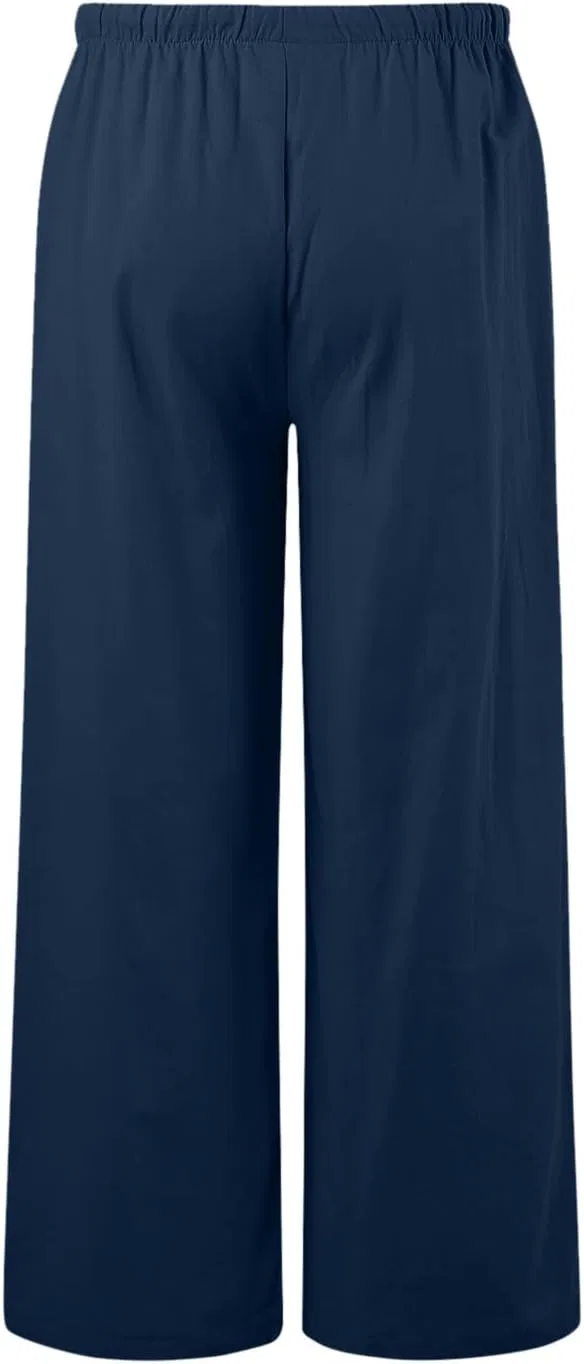 Штаны женские свободные Navy — фото 4