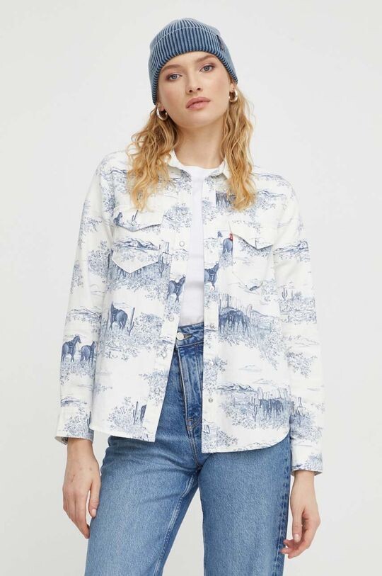 

Джинсовая рубашка Levi's, бежевый