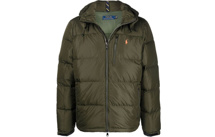 Polo Ralph Lauren Зеленая куртка-пуховик мужская Down Jacket Men's Green, Green — фото 3