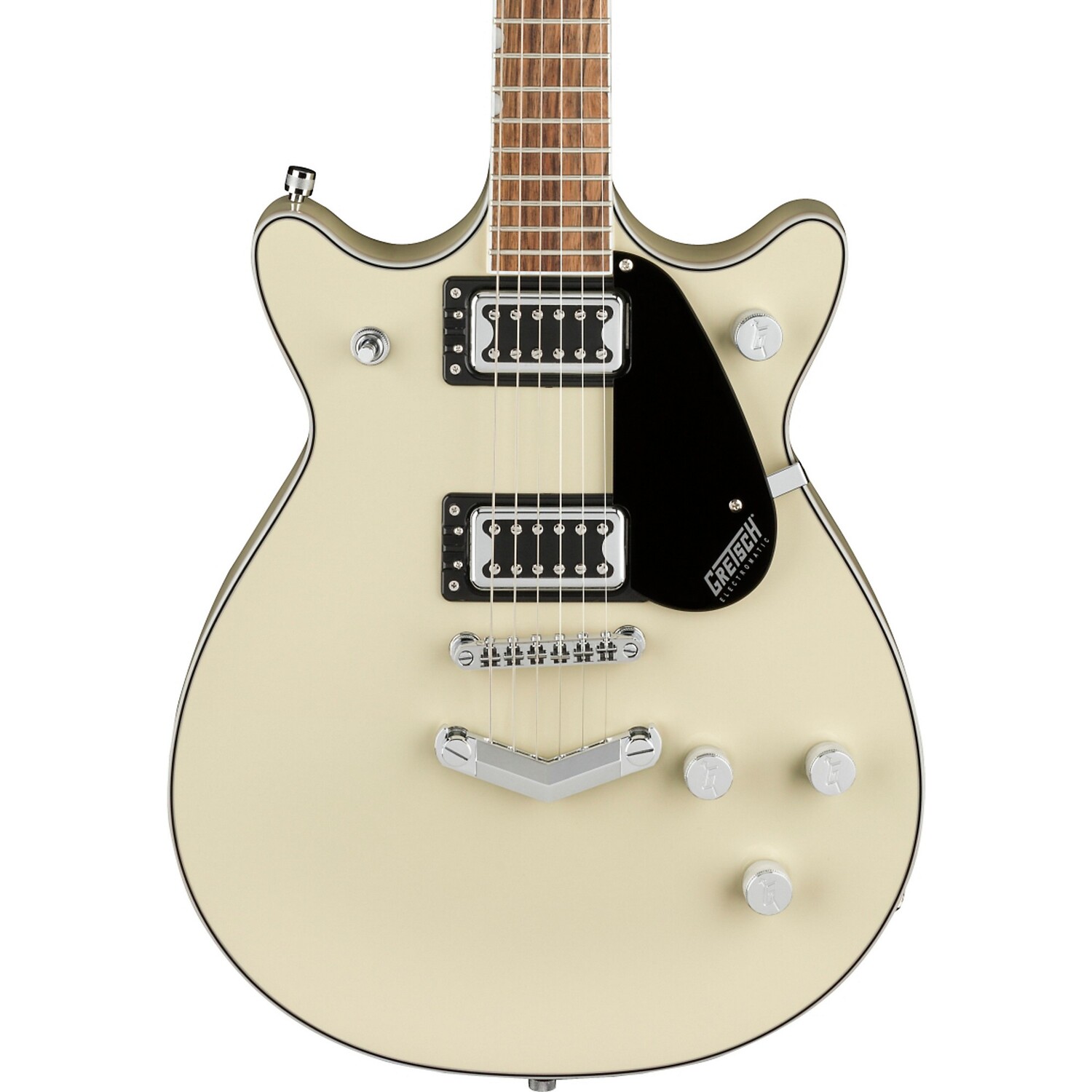 

Гитары Gretsch Гитары Gretsch G5222 Electromatic Double Jet BT с V-образным хвостовиком Vintage White
