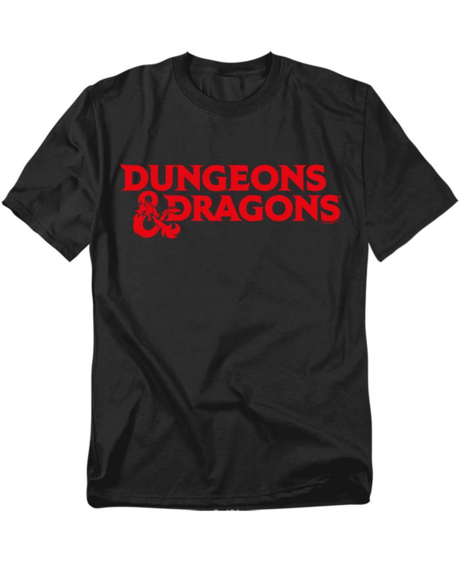 

Футболка большого размера с полным логотипом Dungeons Dragons D&D, Black, Черный, Футболка большого размера с полным логотипом Dungeons Dragons D&D, Black