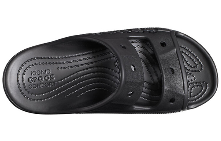 

Шлепанцы и сланцы Crocs Fashion Casual Unisex Black Slippers