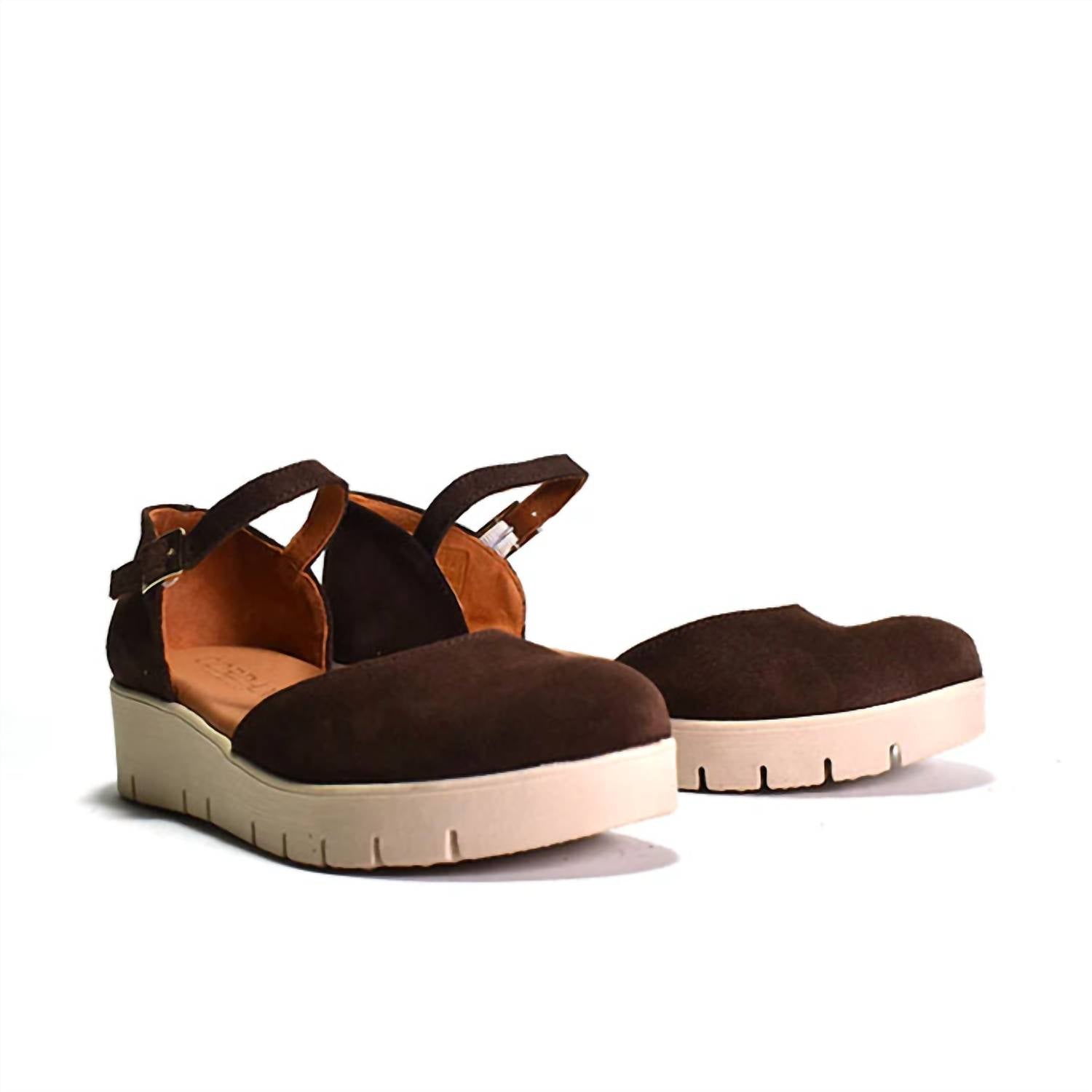Женские туфли-лодочки Sandie на платформе, цвет Serraje Brown CORDANI