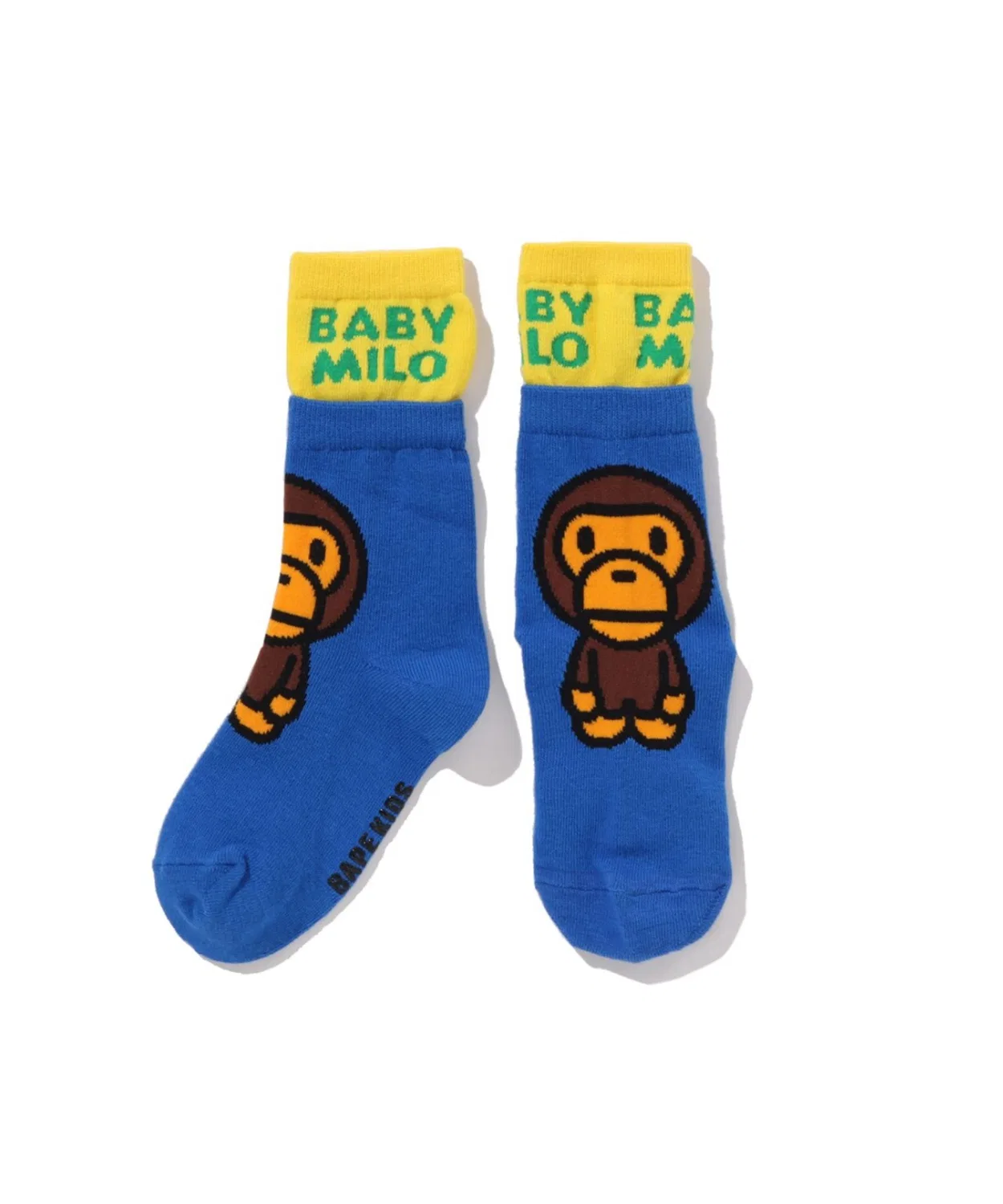 Носки BABY MILO из хлопка и акрила с логотипом, чёрные — фото 3