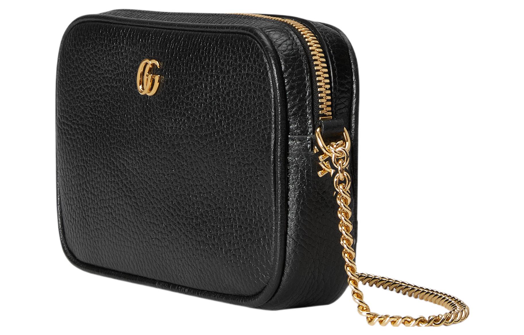 Женская сумка кросс-боди Gucci GG Marmont мини — фото 2
