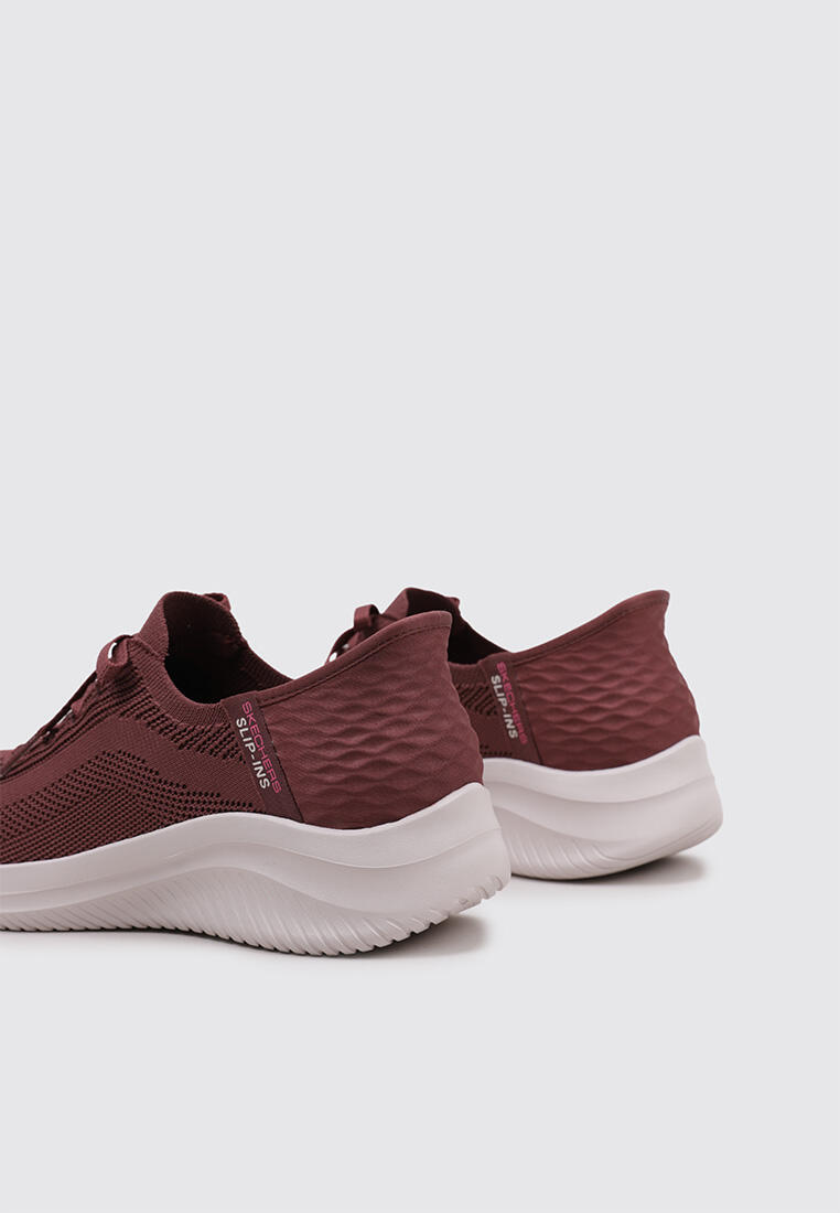 Кроссовки Skechers, модель: Ultra Flex 3.0 Tonal Stretc, цвет бордовый — фото 4